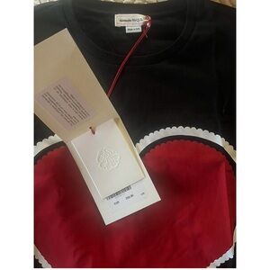 Alexander McQueen Black and Red Tank Top